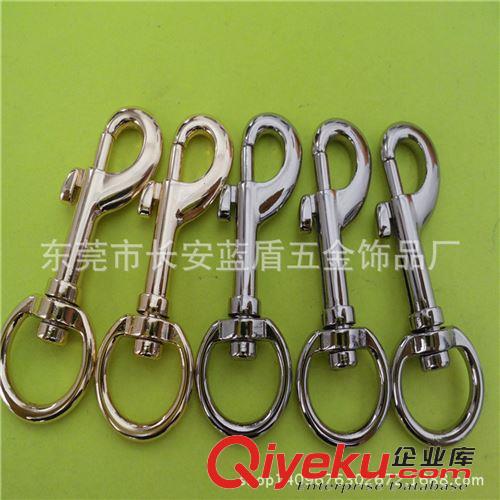 狗扣   登山旅行包五金配件_壓鑄鉤扣_金屬狗扣_38MM掛電鋅合金狗扣原始圖片3