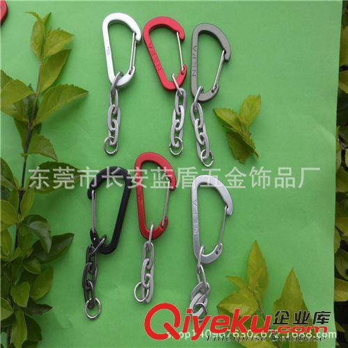 登山扣 批發(fā)打扁鋼絲登山扣，異型登山扣，D型登山扣，玩具吊牌鉤原始圖片2