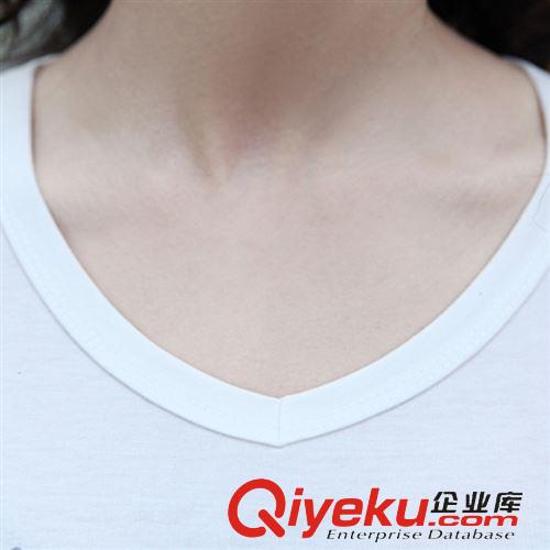 2015新款上市 品牌女裝代理 2015夏季新款韓國女裝印花短袖女式t恤 女裝批發原始圖片3