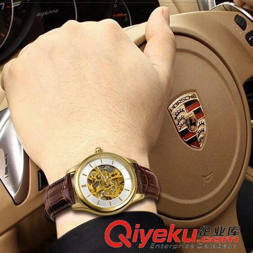 摩爾時(shí) MOERS  moers 新品sfMOERS手表男士 全自動(dòng)機(jī)械表男鏤空手表皮帶男表鋼帶6800原始圖片3