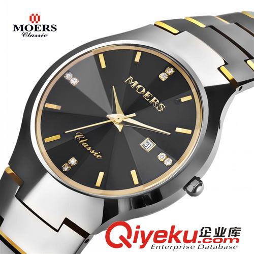 摩爾時 MOERS  moers 摩爾時 時尚潮流 韓版休閑運動商務(wù)防水獨立跑秒不銹鋼手表 女款