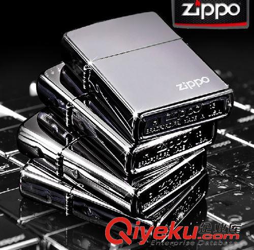 打火機 【假一賠十】Zippo精品150ZL 黑冰商標-PVD浸染彩印 禮品定制專家原始圖片2