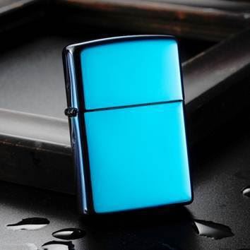 打火機 【新品】原裝zpZippo纖巧藍寶 - PVD浸染20494 節日禮品定制原始圖片2