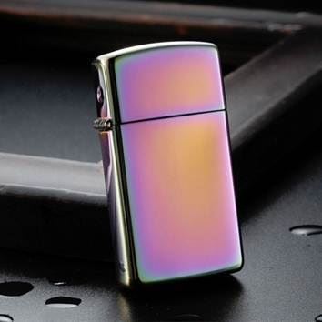 打火機 【新品】原裝zpZippo纖巧藍寶 - PVD浸染20494 節日禮品定制原始圖片3
