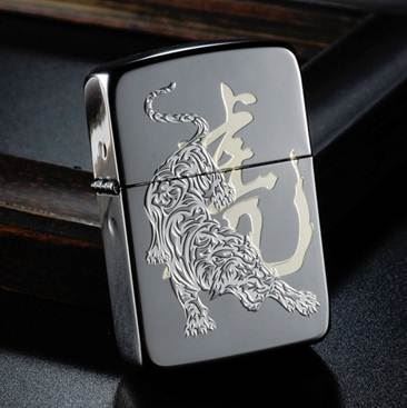 打火機(jī) 【限量促銷】美國(guó)Zippo火機(jī)20991 鐵甲火mp 鐵甲厚殼 鏡面鍍鉻