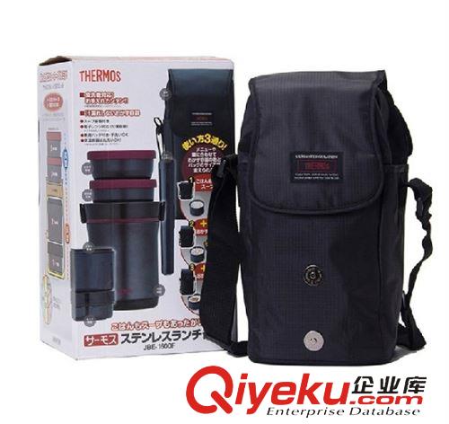保溫杯 新品 zp膳魔師 不銹鋼高真空便當(dāng)盒 飯盒 保鮮盒 JBE-1600F-BK原始圖片3