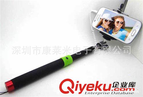 自拍神器桿 新款手機自拍桿 自拍神器便攜式 帶夾子帶線自拍桿藍牙 免充電原始圖片3