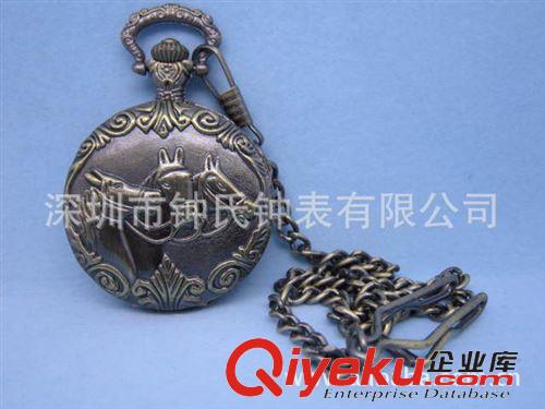 懷表 復古的防水懷表，防水表，不銹鋼懷表，精工技術紀念表原始圖片3