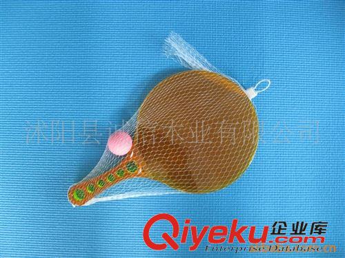 塑料球拍 供應木制沙灘球拍原始圖片2