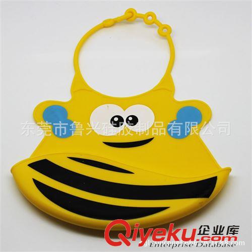 廚具 餐具  食品級硅膠 卡通嬰兒圍嘴 硅膠圍兜 嬰兒口水袋