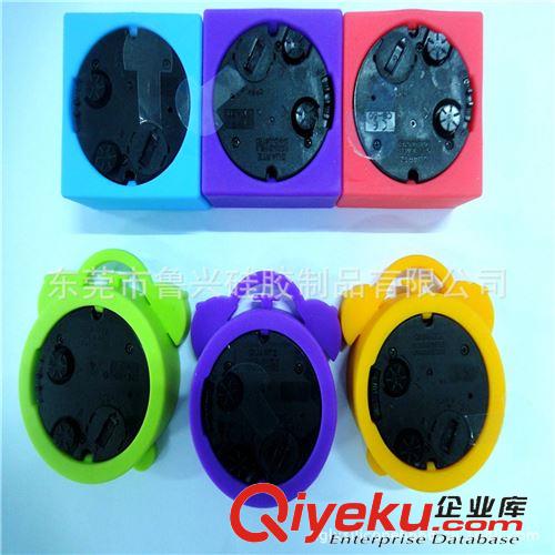 硅膠手表類 鈴鐺造型卡通硅膠鬧鐘 創(chuàng)意兒童硅膠禮品鬧鐘 廠家直銷原始圖片2