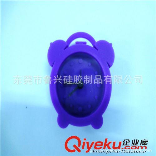 硅膠手表類 {zx1}圣誕禮品硅膠糖果色卡通鬧鐘 小孩禮品鬧鐘原始圖片2