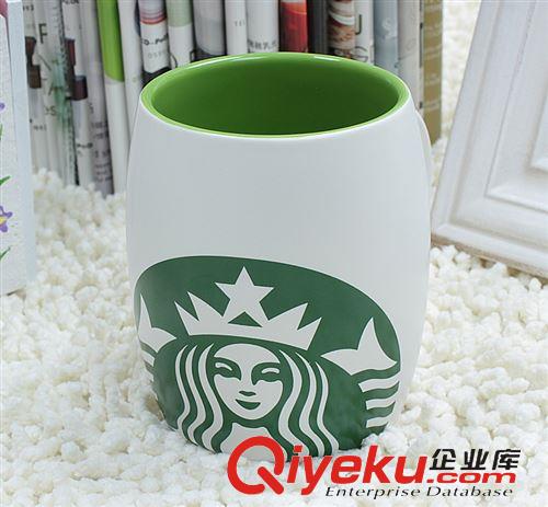 辦公禮品 上海商務禮品英式風格大肚陶瓷馬克杯酒桶杯星巴克杯上海禮品公司原始圖片3