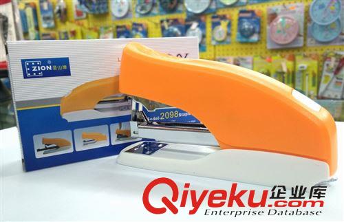 辦公用品/文教用品 供應圣山牌2098型訂書機 省力型釘書機ZION 可釘30張80克紙張原始圖片2