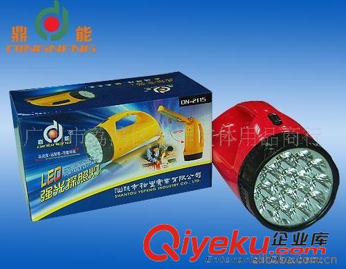 小家電-照明系列 代理DN-2115鼎能LED充電探照燈(可做臺燈)