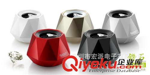 藍(lán)牙音響 工廠直銷鉆石藍(lán)牙音箱，便捷式迷你音響 手機(jī)免提通話 無(wú)線藍(lán)牙原始圖片2