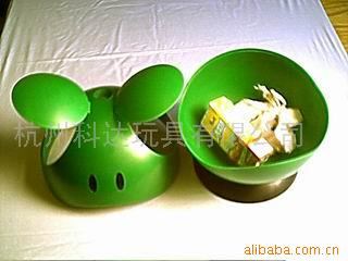 塑料、樹脂工藝品 供應卡通形衛(wèi)生箱,果殼箱,雜物箱原始圖片3