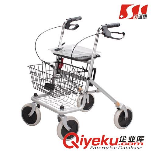 舒適康系列產(chǎn)品 上海舒適康助行車SG2 四輪帶座助步器 助行器 老人助行器帶輪帶座