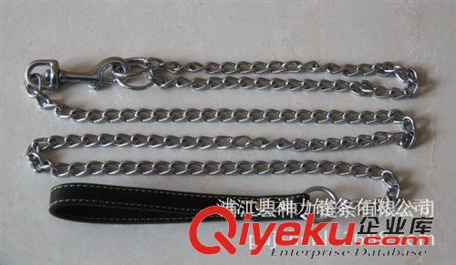 狗狗牽引 【廠家直銷】供應(yīng)狗鏈(圖) 尼龍zp手執(zhí)寵物鏈