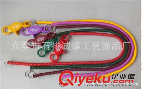 籌碼彈簧繩 （廠家直銷）籌碼掛繩，龍蝦扣彈簧繩原始圖片3