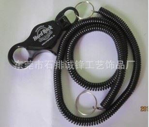 籌碼彈簧繩 （廠家直銷）籌碼掛繩，彈簧繩，龍蝦扣彈簧繩，鑰匙扣彈簧繩