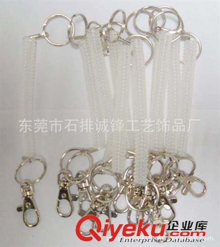 塑料彈簧繩/dg繩/彈簧圈 彈簧繩，塑料彈簧繩，透明PU彈簧繩原始圖片3
