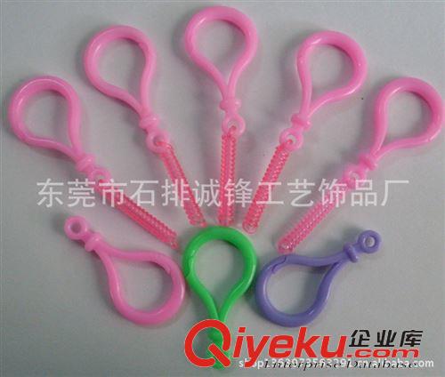 鑰匙扣/鑰匙圈 塑料彈簧圈，發(fā)圈，鑰匙圈，QQ圈