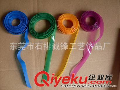 PVC-透明繩，行李牌吊繩 （廠家直銷）PVC繩 扁繩