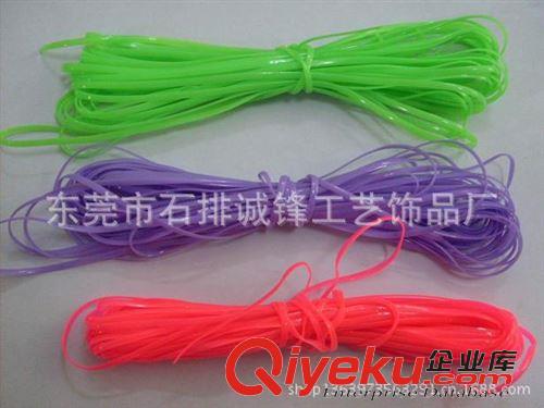 PVC-透明繩，行李牌吊繩 （廠家直銷）PVC繩 扁繩