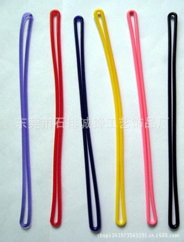 PVC-透明繩，行李牌吊繩 （廠家直銷）PVC繩 扁繩
