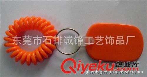 鑰匙牌/人mp （廠家專業(yè)生產(chǎn)）塑料彈簧圈，鑰匙牌圈，QQ圈原始圖片2