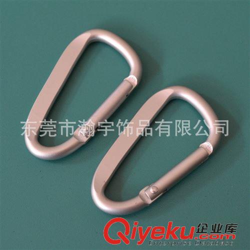 長期現(xiàn)貨庫存產(chǎn)品 現(xiàn)貨供應(yīng)5D打扁全霧銀登山扣 gd鋁合金爬山扣 多功能彩色登山鉤原始圖片2