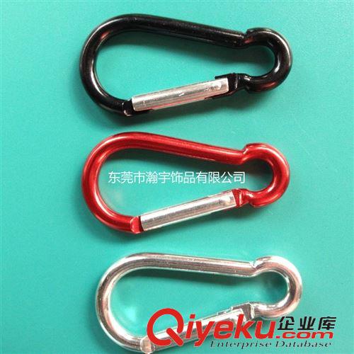 長(zhǎng)期現(xiàn)貨庫(kù)存產(chǎn)品 現(xiàn)貨供應(yīng)11.6*83*142MM大號(hào)鋁合金掛扣 彩色海綿登山扣