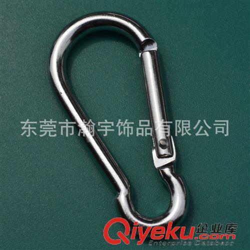 長期現貨庫存產品 現貨供應4號D型亮銀登山扣 小號精美掛扣 箱包配件必備