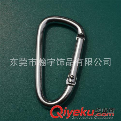 長期現貨庫存產品 現貨供應4號D型亮銀登山扣 小號精美掛扣 箱包配件必備原始圖片2