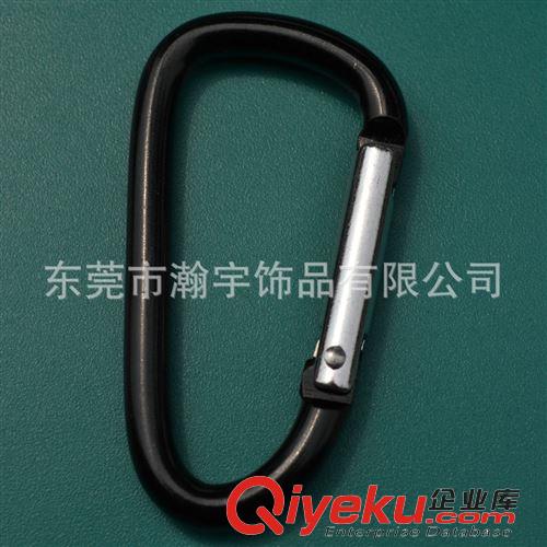 長期現(xiàn)貨庫存產(chǎn)品 現(xiàn)貨供應(yīng)4號D型黑色掛扣 戶外必備精美小巧登山扣 小音箱配件原始圖片3