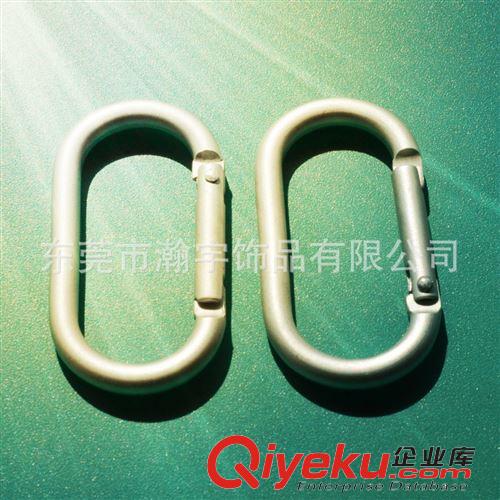 異型登山扣 供應彩色跑道形狀鋁合金登山扣 彩色掛扣原始圖片3