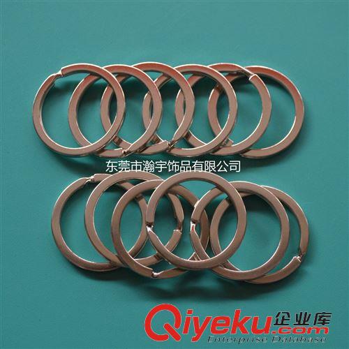 鑰匙圈 瀚宇供應25MM震機鑰匙圈 表面光滑鑰匙圈 飾品掛扣鑰匙圈原始圖片2