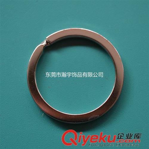 鑰匙圈 瀚宇供應25MM震機鑰匙圈 表面光滑鑰匙圈 飾品掛扣鑰匙圈原始圖片3