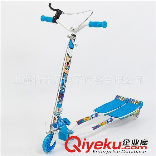 滑板車/蛙式滑板車 兒童蛙式滑板車三輪/蛙式車{zx1}款閃光滑板車可升降活力車剪刀車原始圖片2