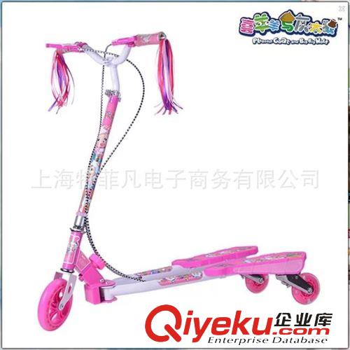 滑板車/蛙式滑板車 兒童蛙式滑板車三輪/蛙式車{zx1}款閃光滑板車可升降活力車剪刀車原始圖片2