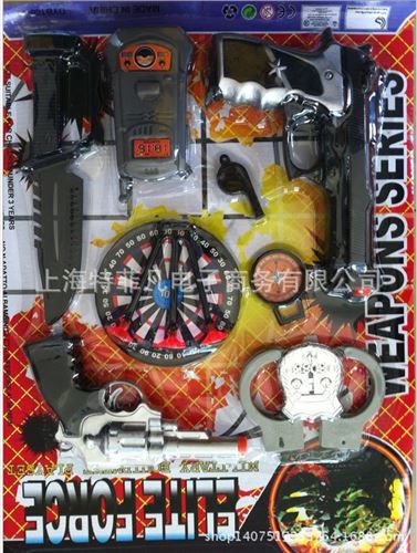 兒童玩具 競賽軟彈槍 競技軟蛋槍 4把sq 8發子彈 兒童玩具批發 混批原始圖片2