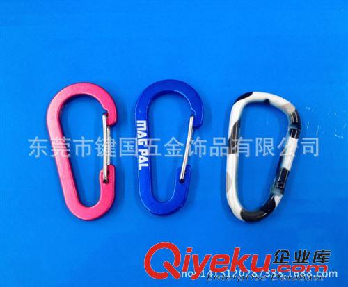 登山扣 專業(yè)生產(chǎn)鋁合金包花登山扣  迷彩登山扣  促銷圣誕禮品原始圖片3