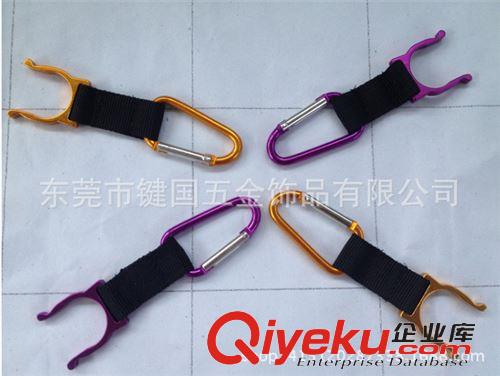登山扣 (廠家直銷）大量現(xiàn)貨供應(yīng)織帶D型登山扣   鋁合金快掛原始圖片2