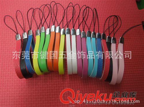 PU手機繩 專業生產香水掛繩  MP3手機繩  移動電源手機繩  皮革手機繩原始圖片3