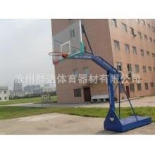 籃球架系列 供應體育器材 插地獨臂預埋式籃球架 插地獨臂預埋式籃球架廠家原始圖片2