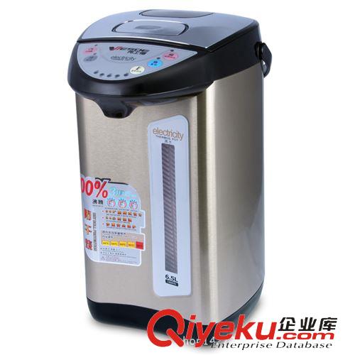 家用電器類 廠家供應偉士德WSD-320不銹鋼保溫電熱水瓶壺 大容量6.5L批發團購原始圖片2