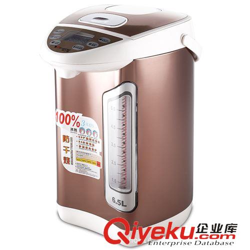 家用電器類 廠家供應偉士德WSD-320不銹鋼保溫電熱水瓶壺 大容量6.5L批發團購