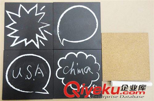 軟木杯墊 /餐墊/墊片 深圳東莞廠家供應熱設計黑板軟木杯墊  餐墊 東莞杯墊 木質茶杯墊