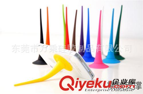 手機(jī)配件系列 【硅膠禮品】創(chuàng)意硅膠小禮品 老鼠尾巴吸盤支架批發(fā)原始圖片2